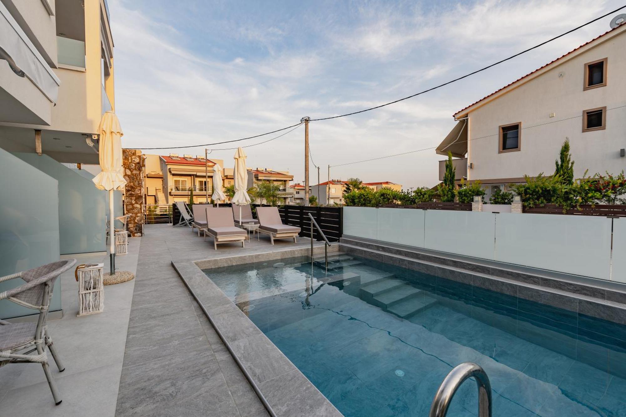 Interni Luxury Living Apartment Nikiti  Bagian luar foto