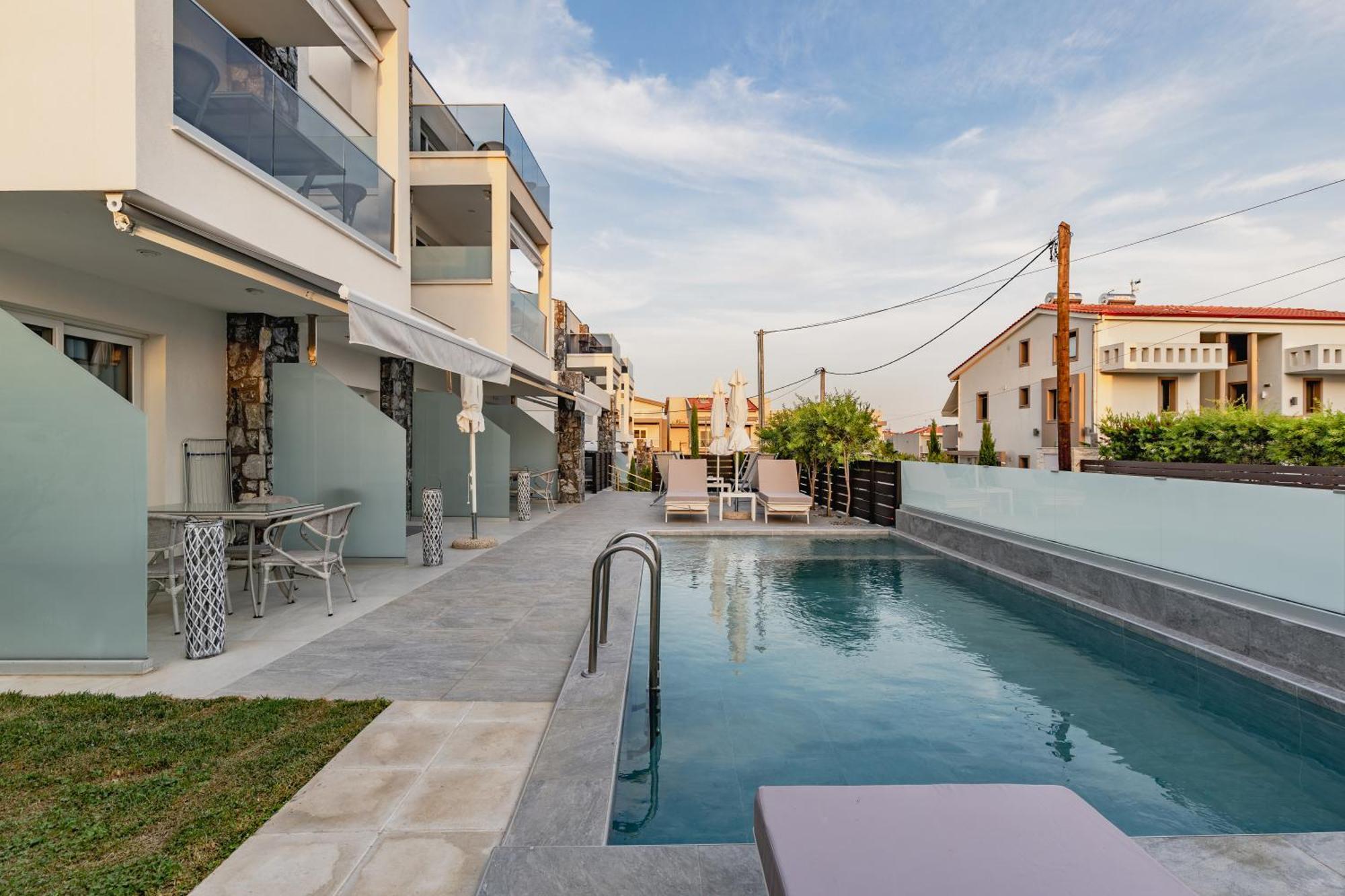 Interni Luxury Living Apartment Nikiti  Bagian luar foto