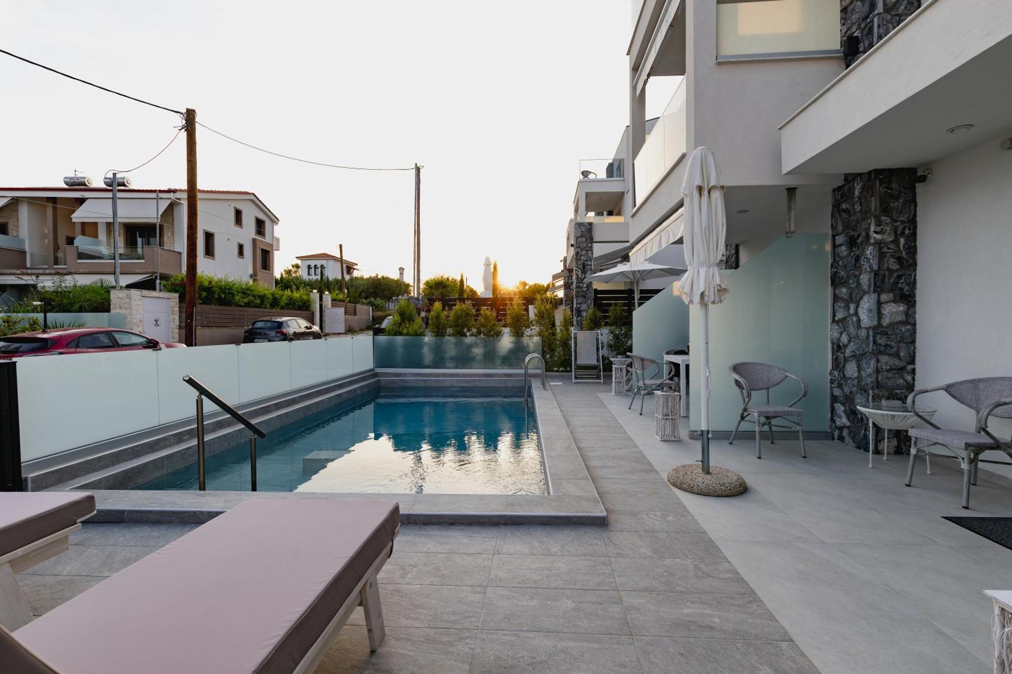 Interni Luxury Living Apartment Nikiti  Bagian luar foto