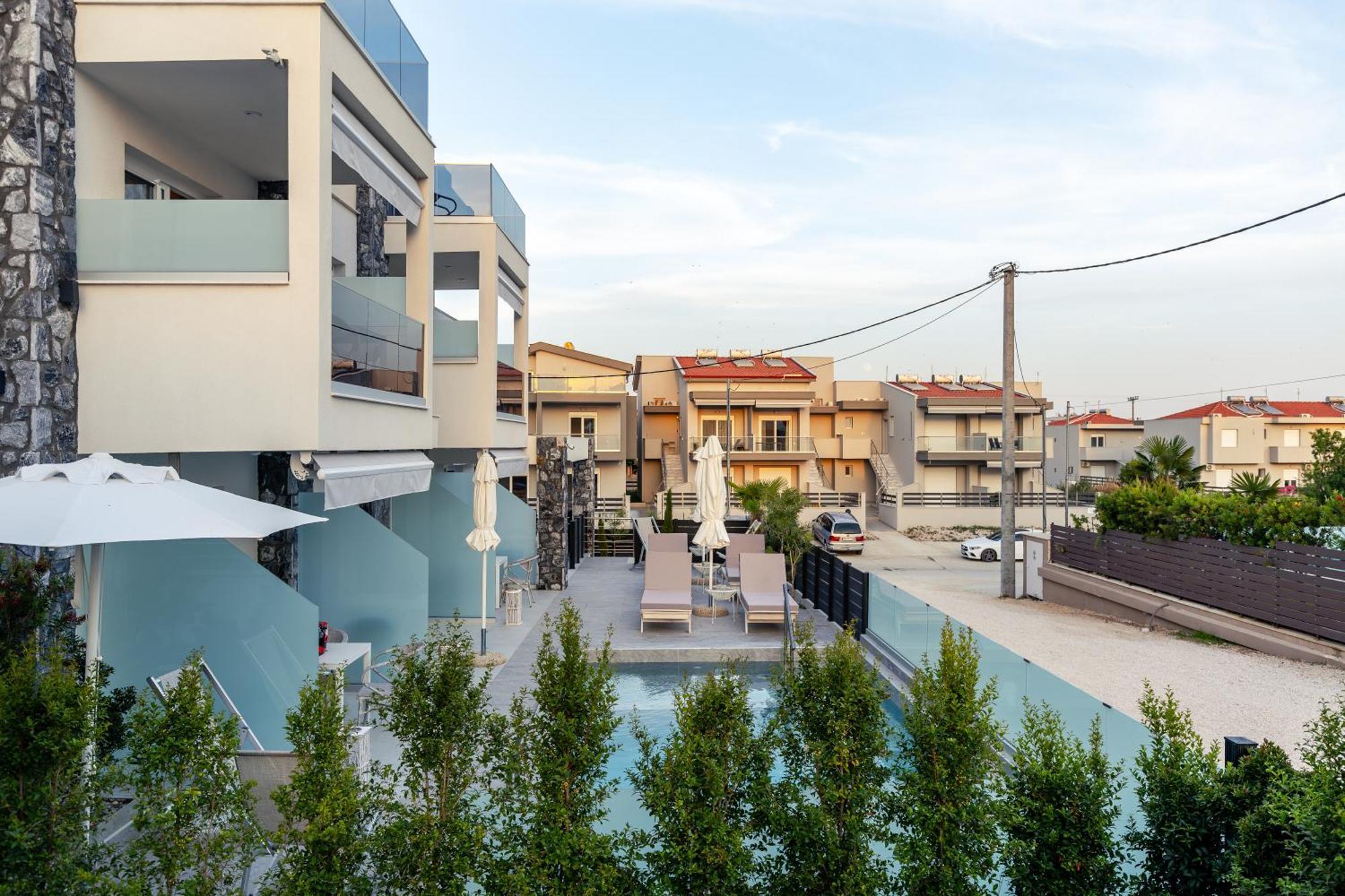 Interni Luxury Living Apartment Nikiti  Bagian luar foto