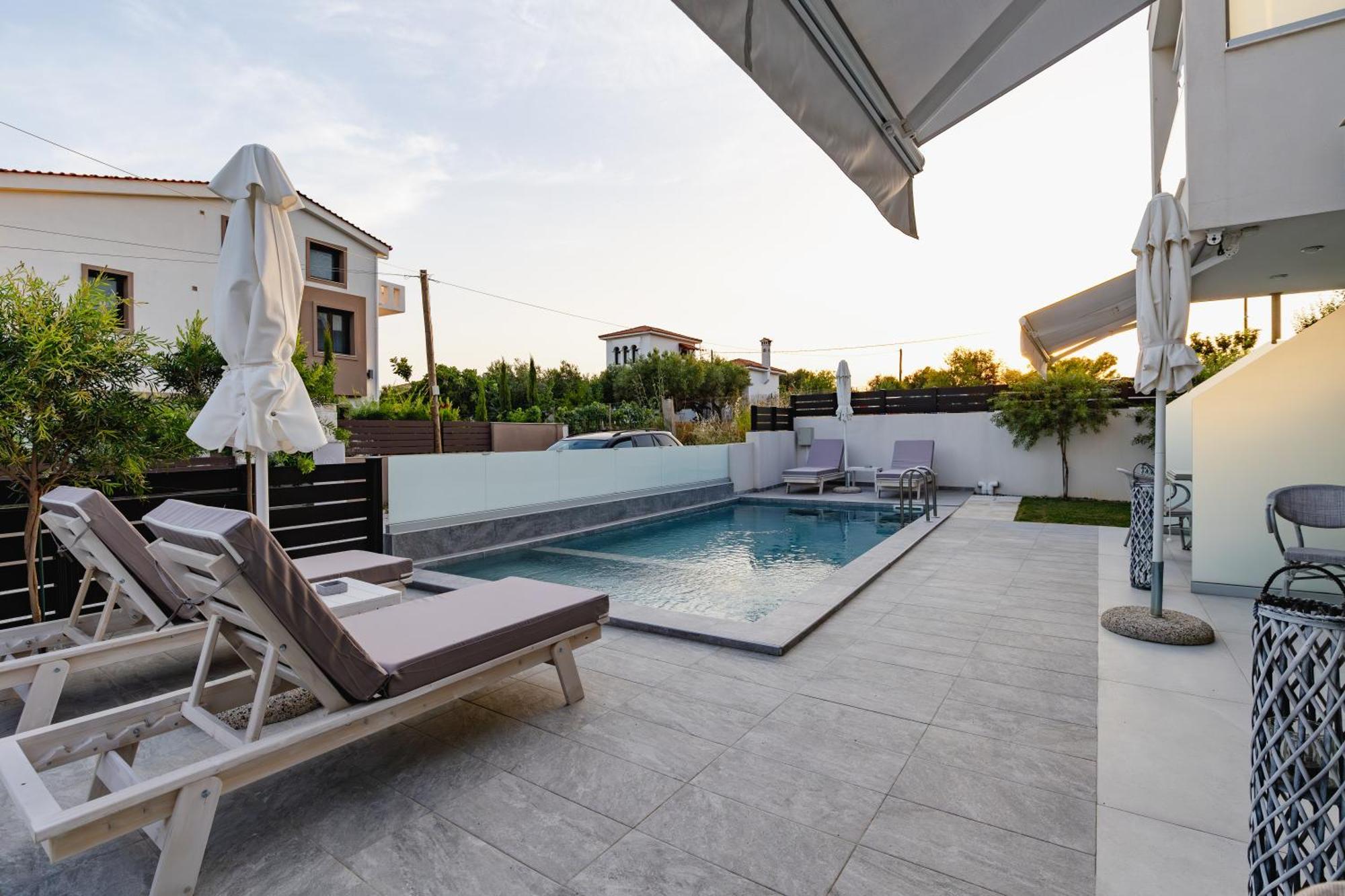 Interni Luxury Living Apartment Nikiti  Bagian luar foto